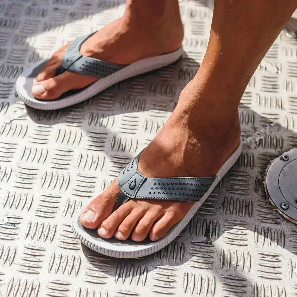 Ulele Men's Water-Ready Beach Sandals - Stone - Image 2