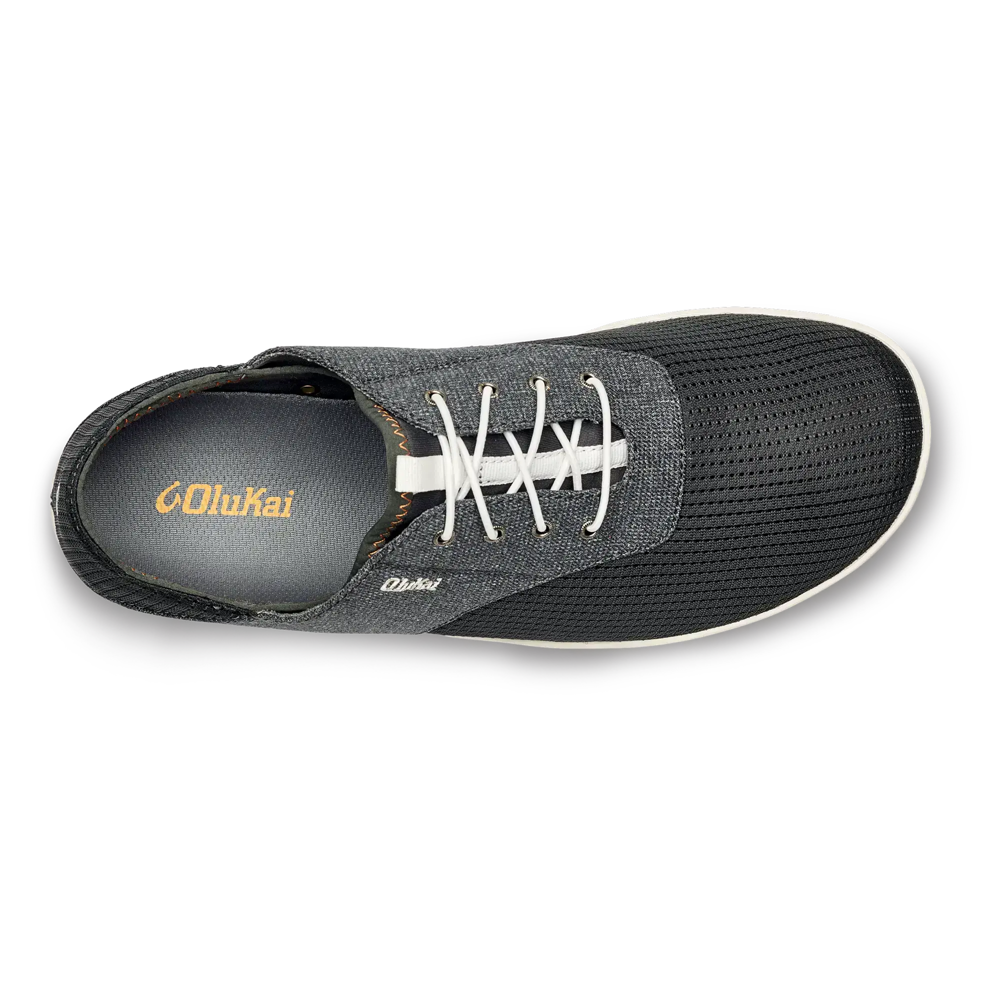 Nohea Moku Men's Boat Shoes - Dark Shadow - Image 5