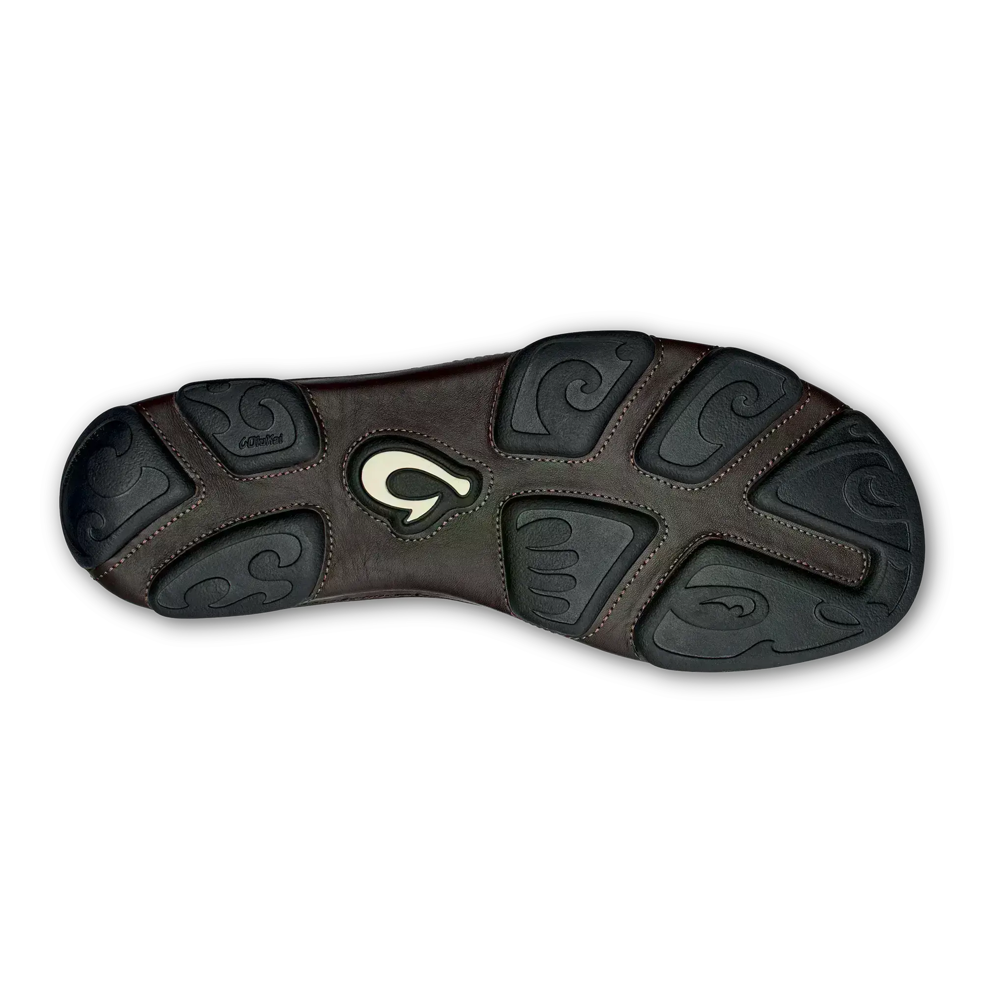 Molo Men's Leather Slip On Shoes - Dark Wood / Dark Java - Image 6