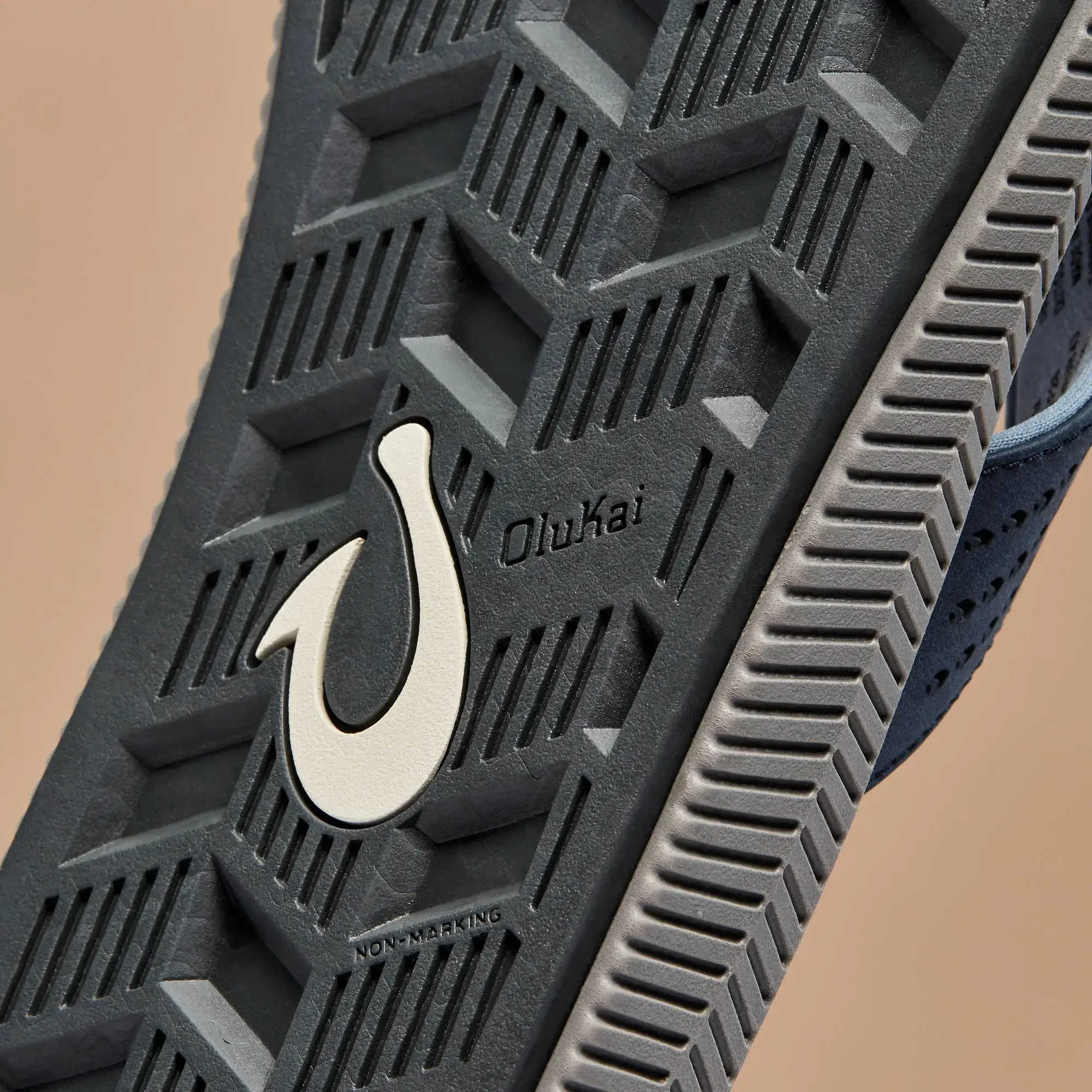 Ulele Men's Beach Sandals - Blue Depth / Charcoal - Image 9