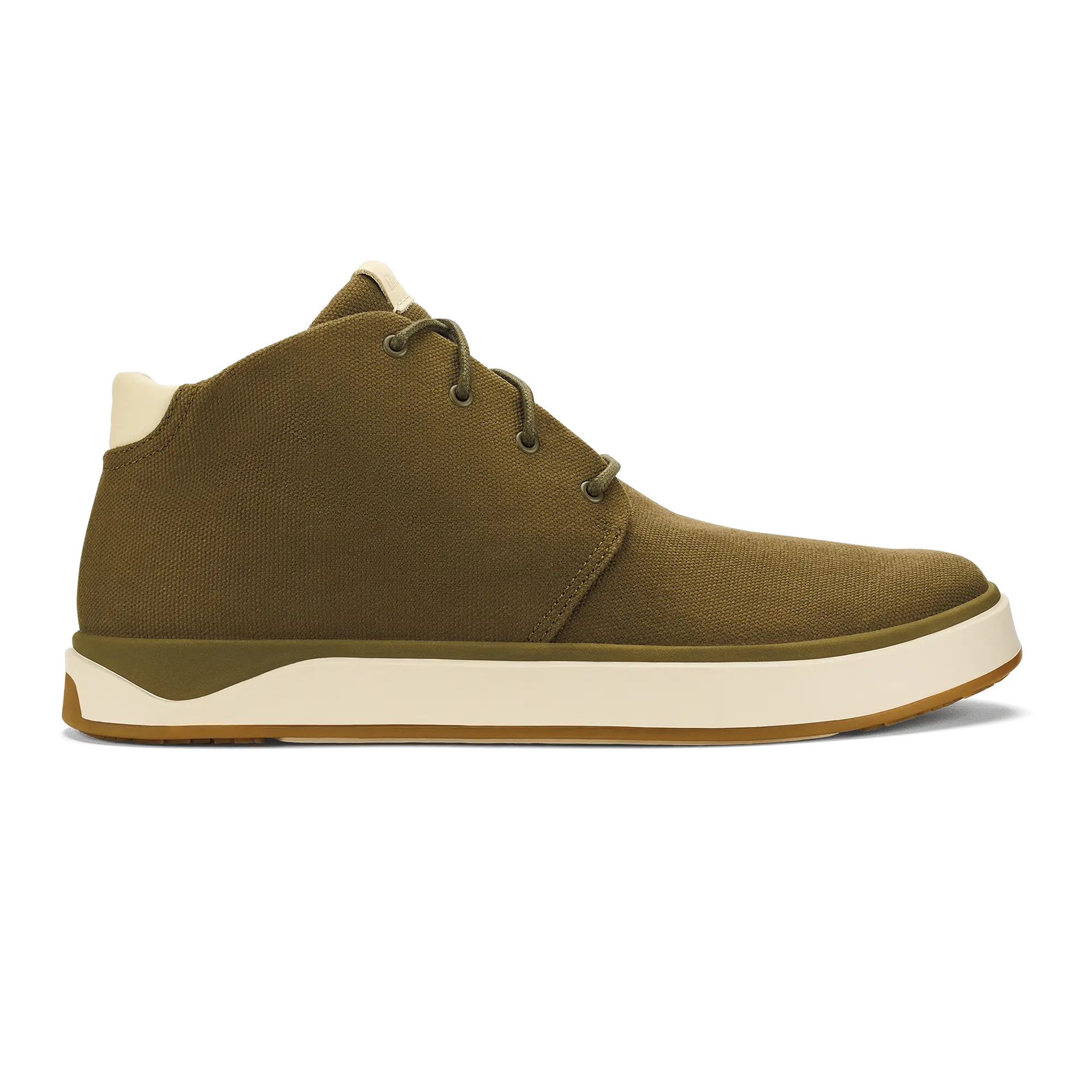 Papaku Men's Waxed Canvas Boots - Olive