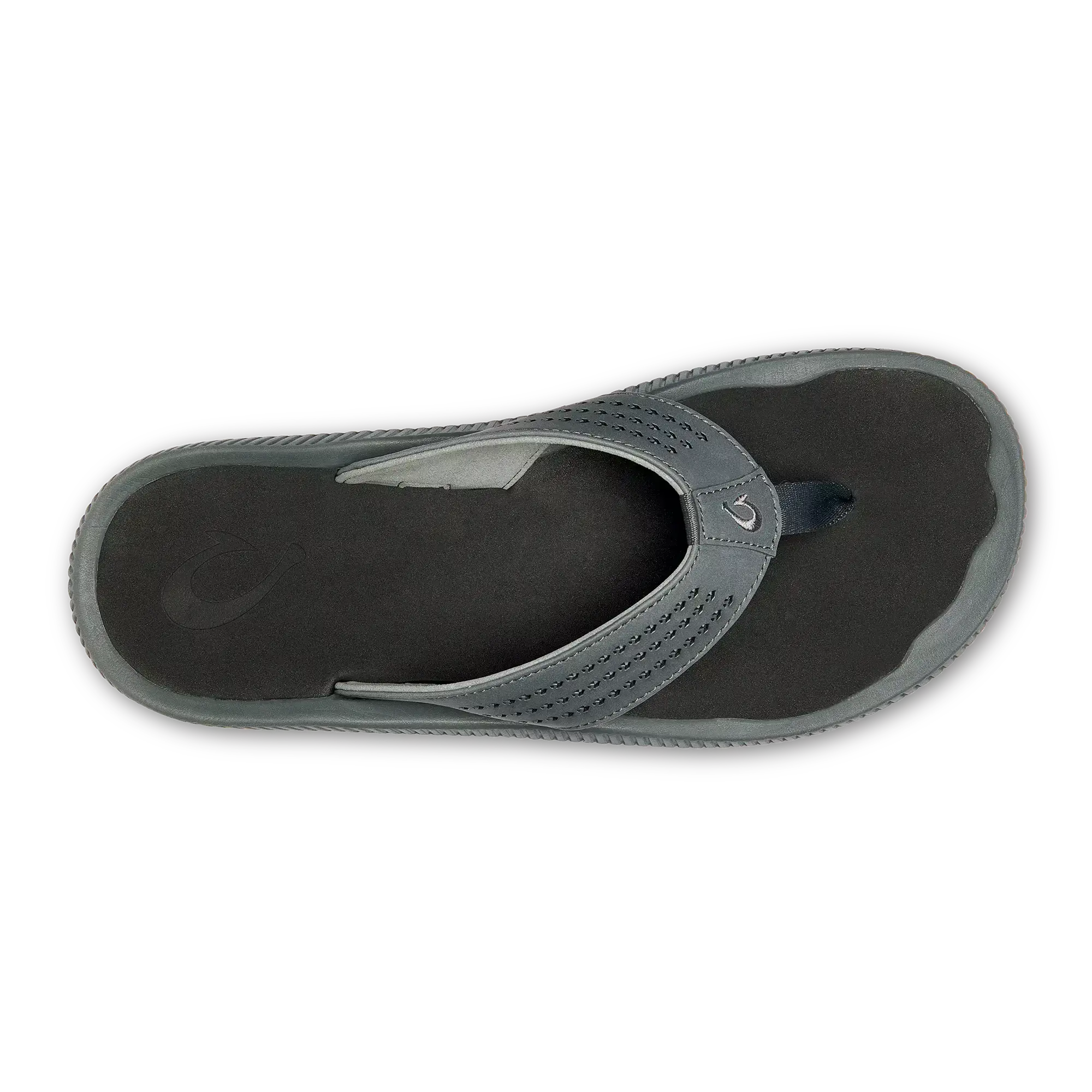 Ulele Men's Water-Ready Beach Sandals - Dark Shadow / Black - Image 3