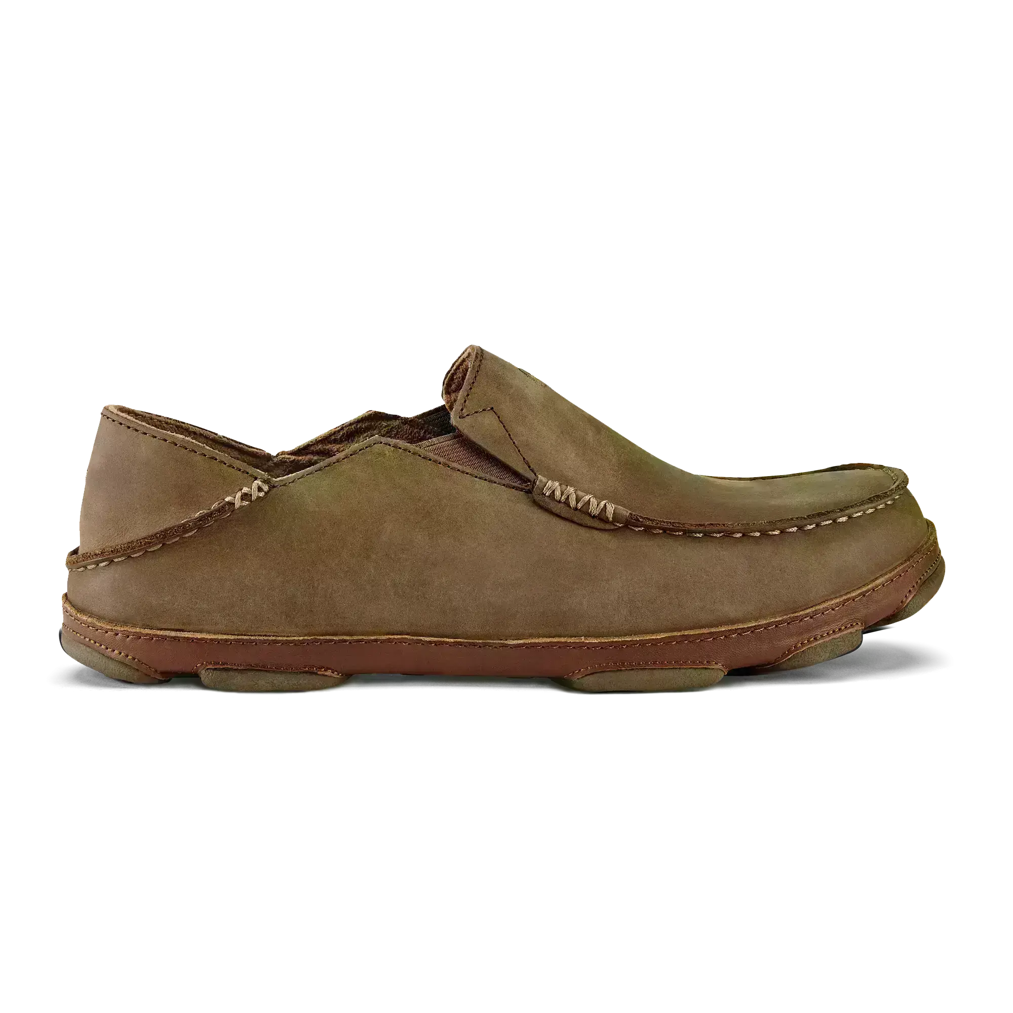 Molo Men's Leather Slip On Shoes - Ray / Toffee