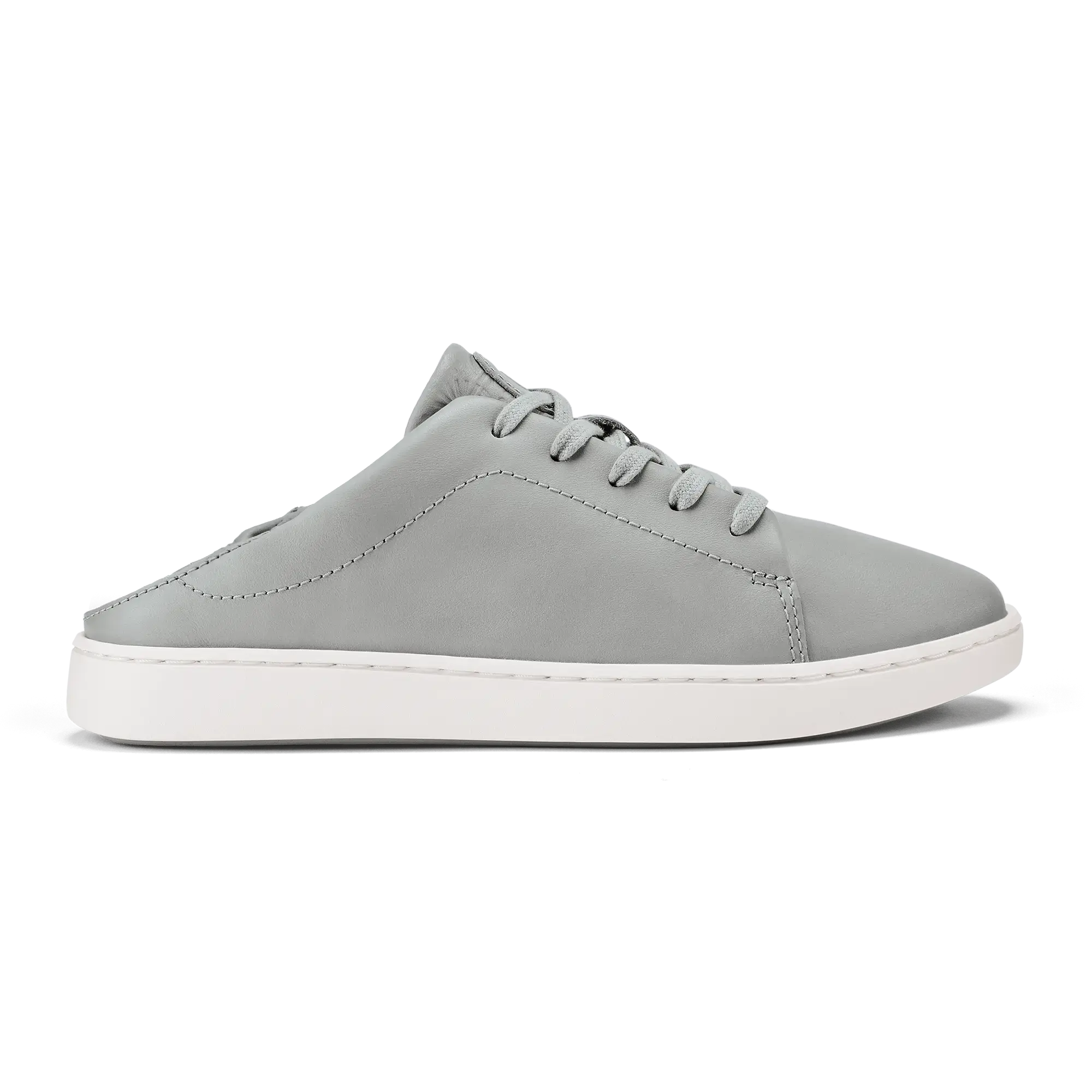 Pehuea L 'Ili Women's Leather Sneakers - Ash - Image 4