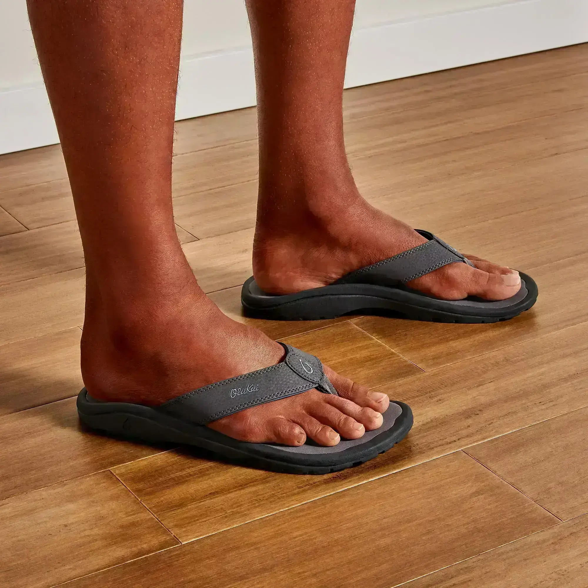 'Ohana Men's Best Selling Beach Sandals - Pavement - Image 2