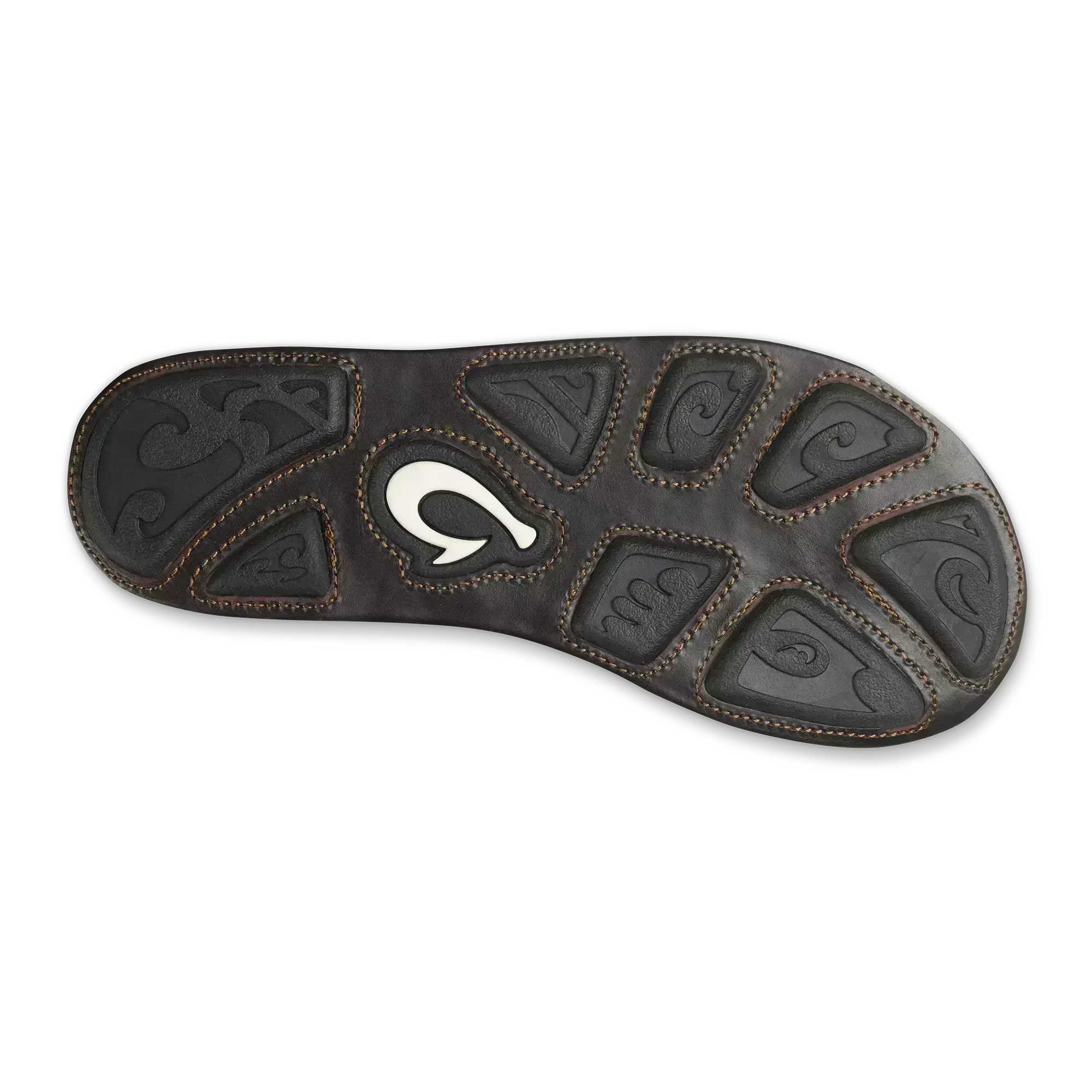 Mea Ola Men's Leather Sandals - Tan / Dark Java - Image 9