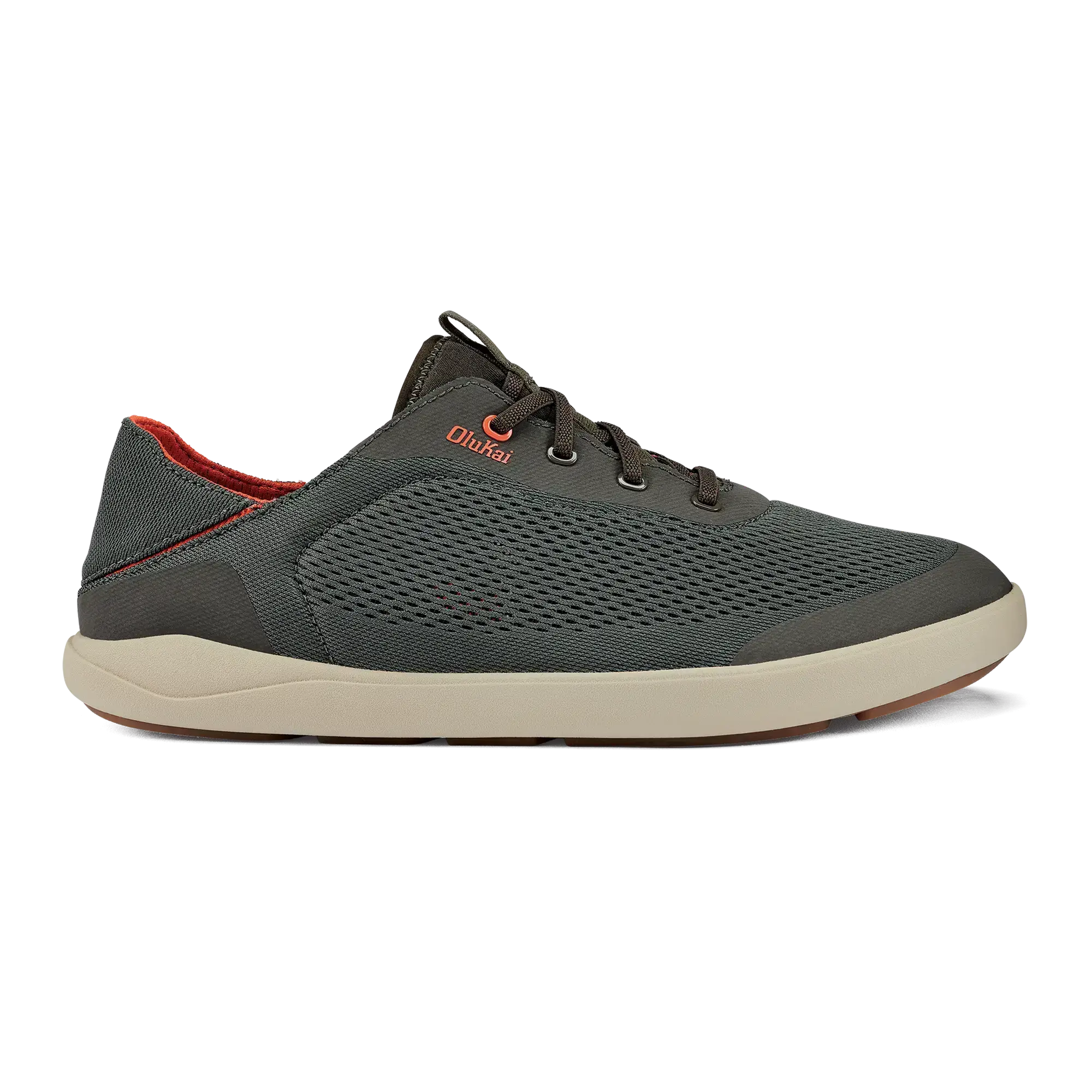 Moku Pae Men's Boat Shoes - Island Salt / Koi