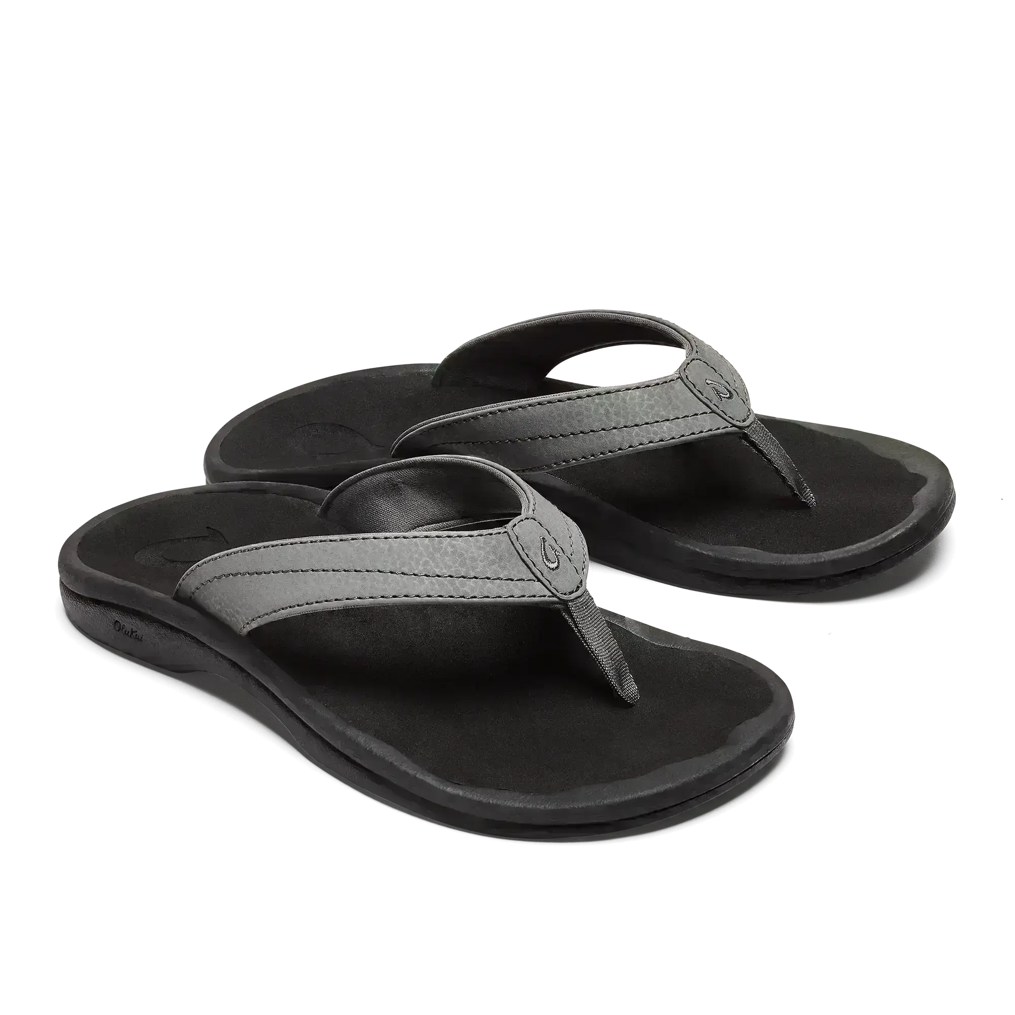 'Ohana Women's Beach Sandals - Charcoal / Onyx - Image 3